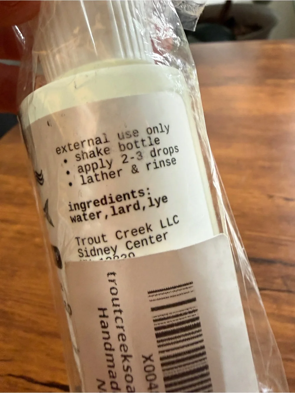 Waterway Safe Biodegradable Outside Soap - Cream